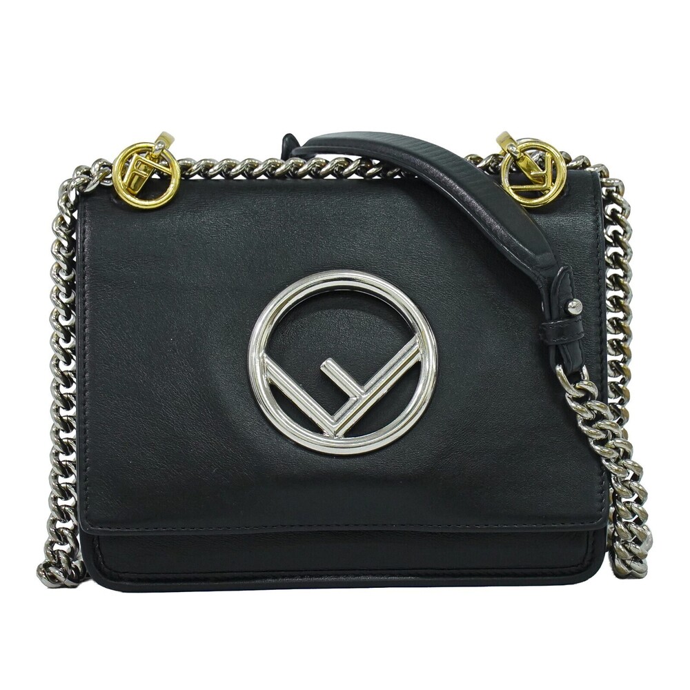 Fendi Kan I F Leather Small
